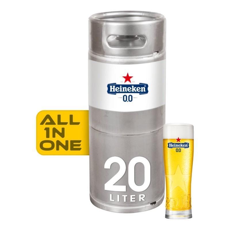 Heineken 0.0 Fust Vat Tap Bier 20 Liter Alcoholvrij Bier Prijs 62,00 |  Kopen, Bestellen | Aanbieding Goedkoopdrank.Nl