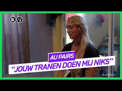 Au Pair Wendie krijgt fikse ruzie met host moeder | Au Pairs | NPO 3 TV