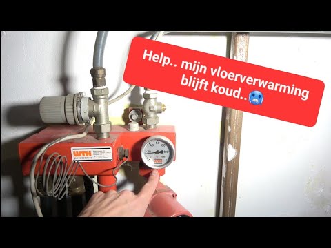 Tips & Trucs #62   Help.. mijn vloerverwarming / radiator blijft koud..🥶