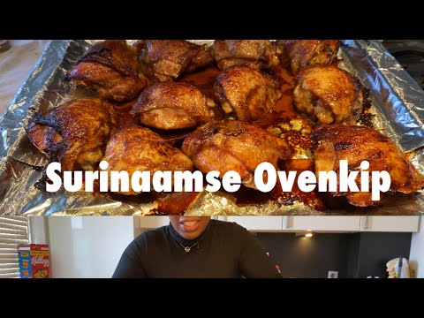 Oven kip surinaamse marinade