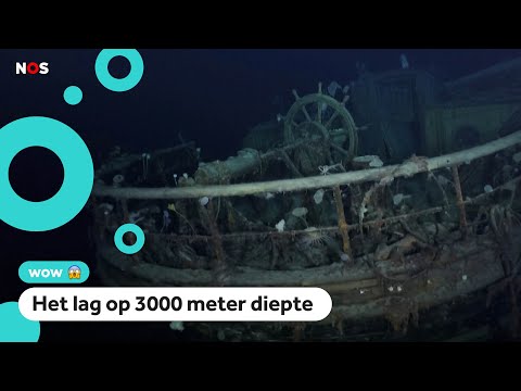 Verdwenen schip na 107 jaar door robots gevonden