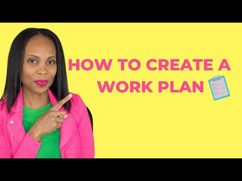 How To Create A Work Plan 🗓 | The Step by Step Guide For New Managers On Project Planning