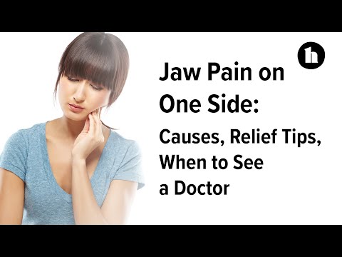 Jaw Pain on One Side: Causes, Relief, Tips, When to See a Doctor | Healthline