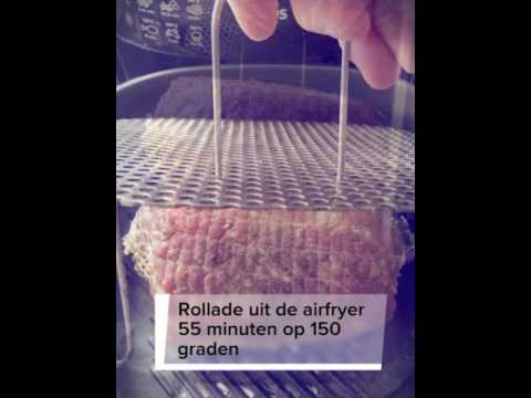 Rollade In Airfryer: Hoeveel Graden Voor De Perfecte Garing?