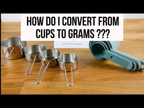 How many grams are in one cup? | Baking conversion 101 Episode 1