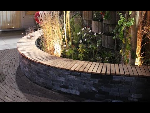 DIY: tuinbank met organische vorm - Eigen Huis & Tuin