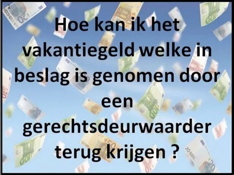 Hoe Krijg Je In Beslag Genomen Geld Terug?