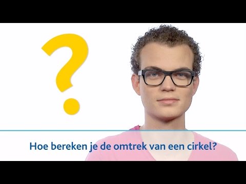 Hoe Bereken Je De Omtrek Van Een Cirkel