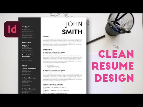 Cv Maken In Indesign: Een Stijlvolle Manier Om Indruk Te Maken Op Werkgevers.