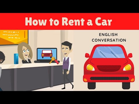 How to Rent a Car in English | Travel English ESL Conversations