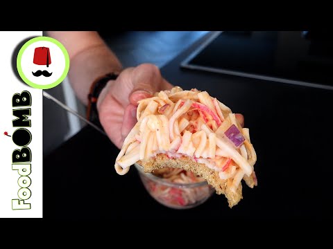 #192 Krabsalade | Surimi Sticks Salade | Foodbomb