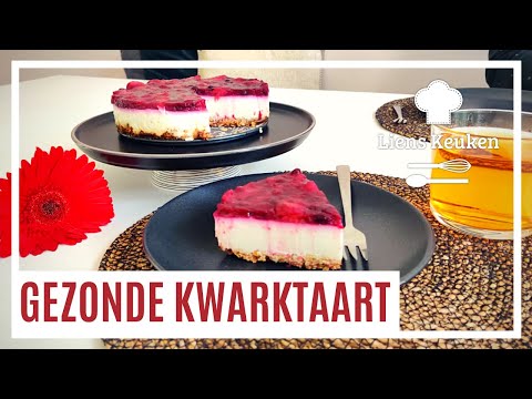 Gezonde kwarktaart | KWARKTAART | Zo maak je hem een stuk gezonder