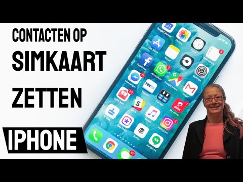 iPhone Hulp: Contacten op simkaart zetten iPhone