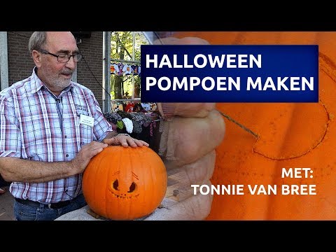 Hoe maak je een Halloween pompoen?