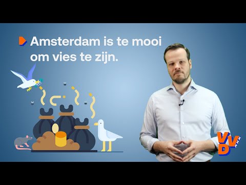 Amsterdam is te mooi om vies te zijn.