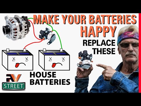 RV Alternator IS NOT Charging House Batteries • The FIX