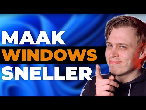 10 TIPS om WINDOWS 11 SNELLER te maken!