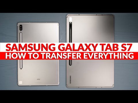 Hoe u alles overzet naar uw nieuwe Samsung-tablet - Samsung Galaxy Tab S7 Plus