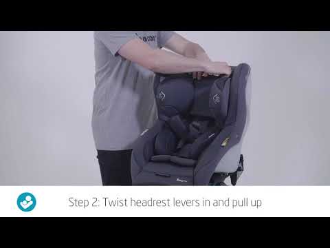 Maxi Cosi Euro Plus - How to Adjust the Headrest - Tiny Tots Baby Store