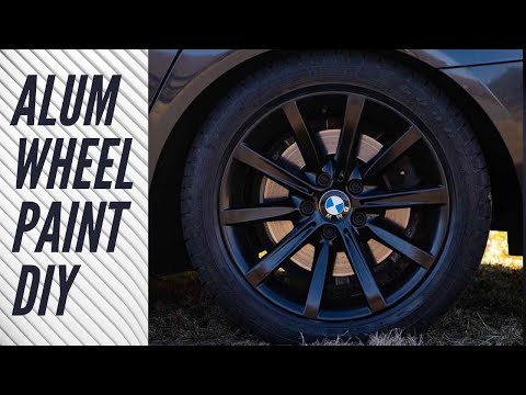 Aluminum Wheel Paint DIY