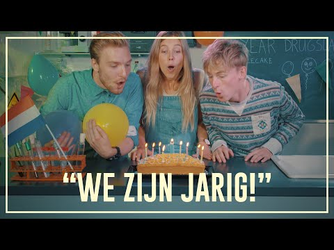 Nellie, Rens & Bastiaan vieren feest met Spacecake | Drugslab