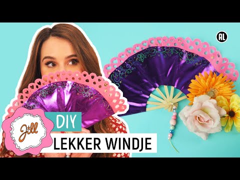 Waaier van ijsstokjes - DIY | Jill