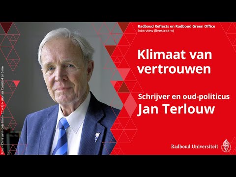 Klimaat van vertrouwen | Jan Terlouw, schrijver en oud-politicus, interview