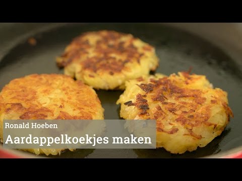 Aardappelkoekjes maken