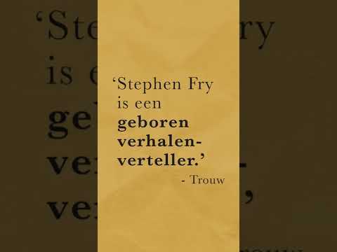 BOEKTRAILER | Geschiedenis maken | Stephen Fry