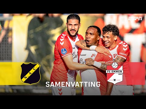 Geweldige TEAMGOAL van FC Emmen 👏🔥 | Samenvatting NAC Breda - FC Emmen