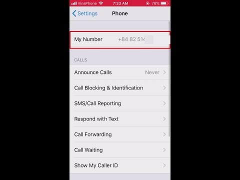 How to find your phone NUMBER on iPhone