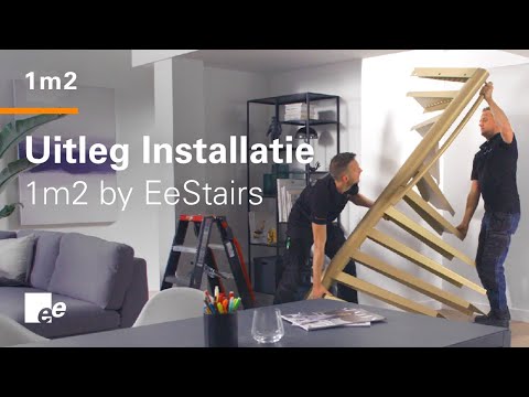 Uitleg Installatie 1m2 Trap | EeStairs