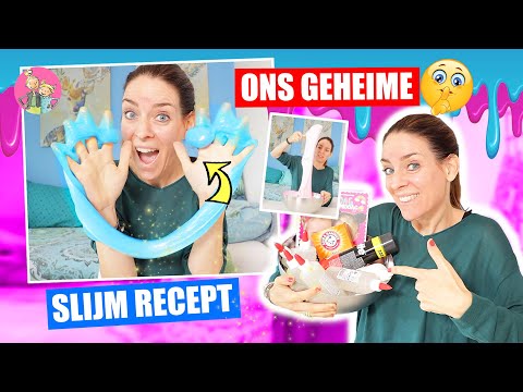 SLIJM MAKEN met ons GEHEIME ZOETE ZUSJES SLIJMRECEPT!!! *Dit Recept Mislukt Nooit! ♥DeZoeteZusjes♥